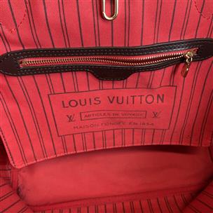 Louis Vuitton Neverfull MM in Damier Ebene Canvas N41358